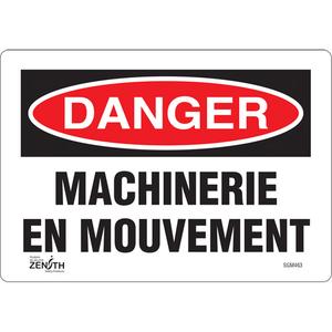 "Machinerie en Mouvement" Sign - 010-LVJP796
