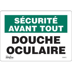 "Douche Oculaire" Sign - 010-LVJP708