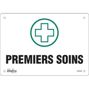 "Premiers Soins" Sign - 010-LVJP711