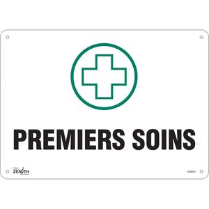 "Premiers Soins" Sign - 010-LVJP724
