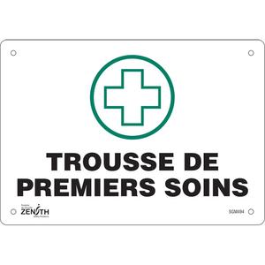 "Premiers Soins" Sign - 010-LVJP727