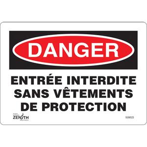 "Entrée Interdite" Sign - 010-LVJP856