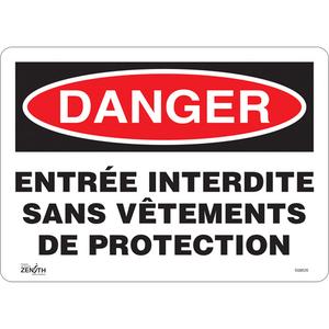 "Entrée Interdite" Sign - 010-LVJP859