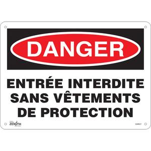 "Entrée Interdite" Sign - 010-LVJP850