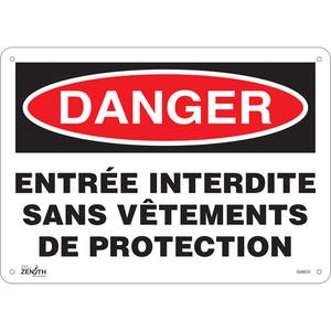 "Entrée Interdite" Sign - 010-LVJP851