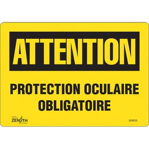 "Protection Oculaire Obligatoire" Sign - 010-LVJP868