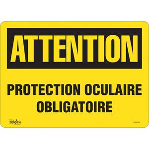 "Protection Oculaire Obligatoire" Sign - 010-LVJP861