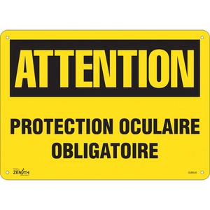 "Protection Oculaire Obligatoire" Sign - 010-LVJP873