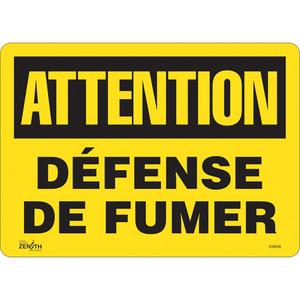 "Défense De Fumer" Sign - 010-LVJP819