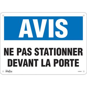"Ne Pas Stationner" Sign - 010-LVJP822