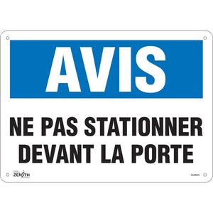 "Ne Pas Stationner" Sign - 010-LVJP933