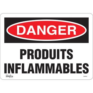 "Produits Inflammables" Sign - 010-LVJP967