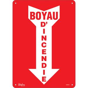 "Boyau D'Incendie" Arrow Sign - 010-LVJP970