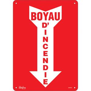 "Boyau D'Incendie" Arrow Sign - 010-LVJP971
