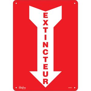 "Extincteur" Arrow Sign - 010-LVJP986
