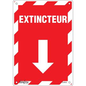 "Extincteur" Arrow Sign - 010-LVJP989