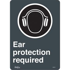 "Ear Protection Required" Sign - 010-LVJP906