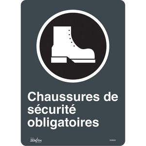 "Chaussures De Sécurité Obligatoires" Sign - 010-LVJP911