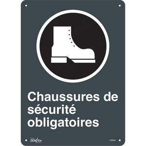 "Chaussures De Sécurité Obligatoires" Sign - 010-LVJP923