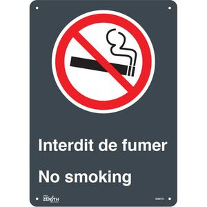 "Interdit De Fumer/No Smoking" Sign - 010-LVJP056