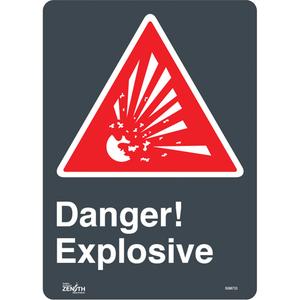 "Explosive" Sign - 010-LVJP066