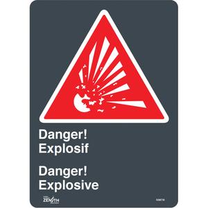 "Explosif/Explosive" Sign - 010-LVJP069