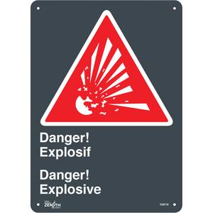 "Explosif/Explosive" Sign - 010-LVJP061
