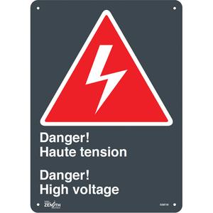 "Haute Tension/High Voltage" Sign - 010-LVJP079