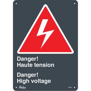 "Haute Tension/High Voltage" Sign - 010-LVJP070