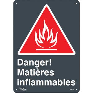 "Matières Inflammables" Sign - 010-LVJP089