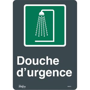 "Douche D'Urgence" Sign - 010-LVJP080