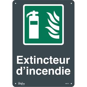"Extincteur D'Incendie" Sign - 010-LVJP006