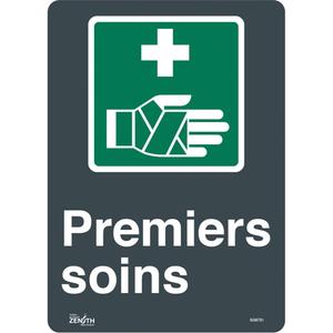 "Premier Soins" Sign - 010-LVJP014