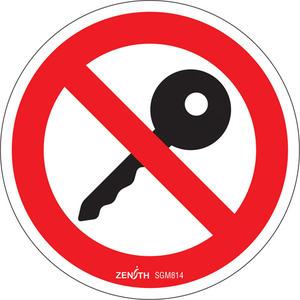 Turn Off Engine CSA Standard Safety Sign - 010-LVJP147