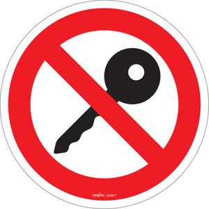 Turn Off Engine CSA Standard Safety Sign - 010-LVJP140