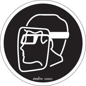 Face Protection Required CSA Standard Safety Sign - 010-LVJP165