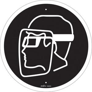 Face Protection Required CSA Standard Safety Sign - 010-LVJP169