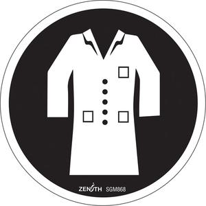 Lab Coat Required CSA Standard Safety Sign - 010-LVJP191
