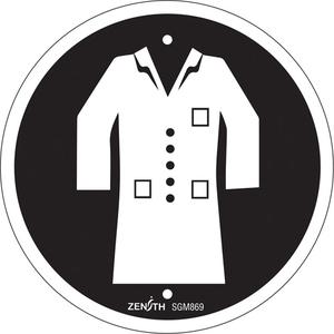 Lab Coat Required CSA Standard Safety Sign - 010-LVJP192