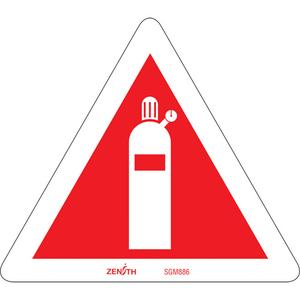 Compressed Gas CSA Standard Safety Sign - 010-LVJP119