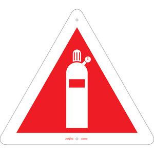 Compressed Gas CSA Standard Safety Sign - 010-LVJP123