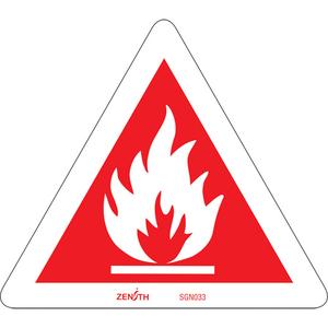Flammable CSA Standard Safety Sign - 010-LVJQ366