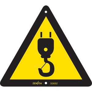 Crane CSA Standard Safety Sign - 010-LVJQ385