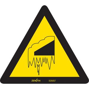 Falling Snow/Ice CSA Standard Safety Sign - 010-LVJQ380