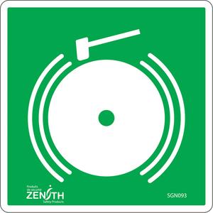 Emergency Alarm CSA Standard Safety Sign - 010-LVJQ326