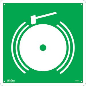 Emergency Alarm CSA Standard Safety Sign - 010-LVJQ320