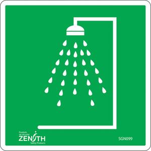 Emergency Shower CSA Standard Safety Sign - 010-LVJQ322