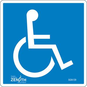 Handicap CSA Standard Safety Sign - 010-LVJQ452