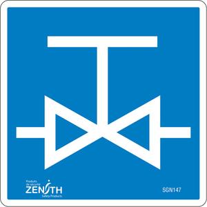 Valve CSA Standard Safety Sign - 010-LVJQ470