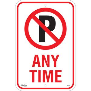No Parking "Any Time" Sign - 010-LVJS676